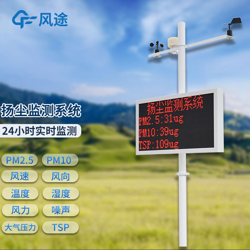 ֧��PM2.5,PM10,����,����5����ʵʱ�����豸